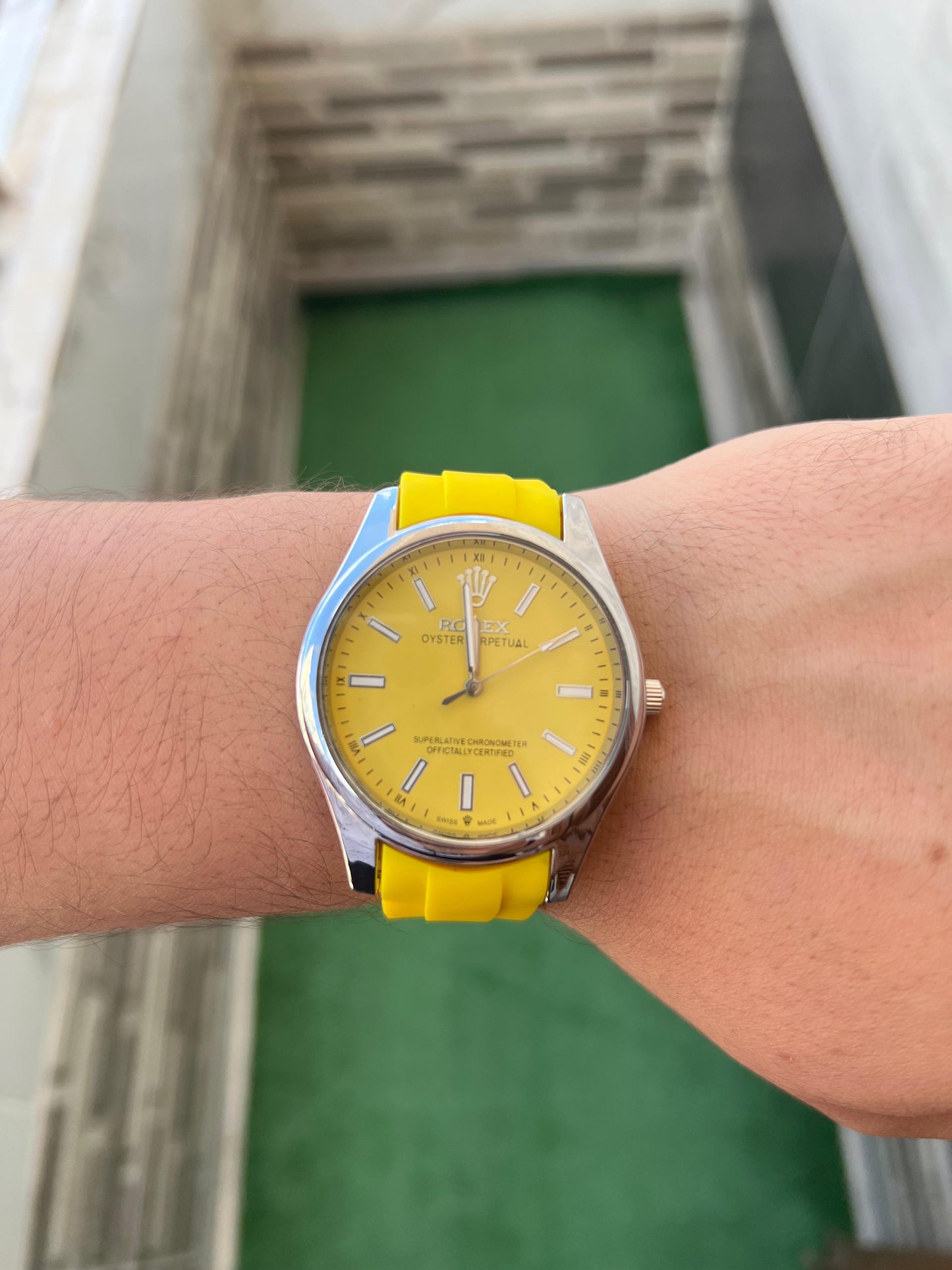 Rolex Rubber yellow